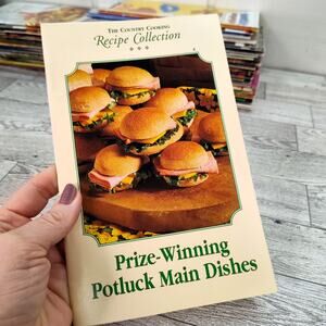 County Cooking‎ Prize-Winning Potluck Main Dishes Recipes Cookbook Booklet